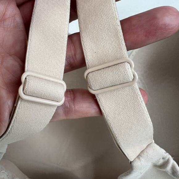 Soma 38DD Enbliss Wireless Bra Beige Nude Padded Seamless Comfort Stretch - Picture 8 of 16